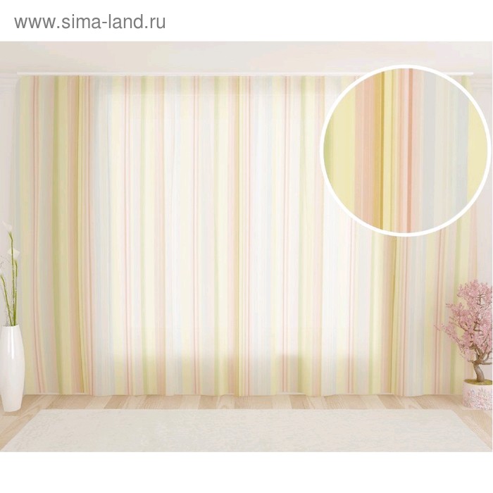 Фототюль «Кэнти», размер 290 х 260 см, вуаль 
Фототюль «Кэнти», размер 290 х 260 см, вуаль