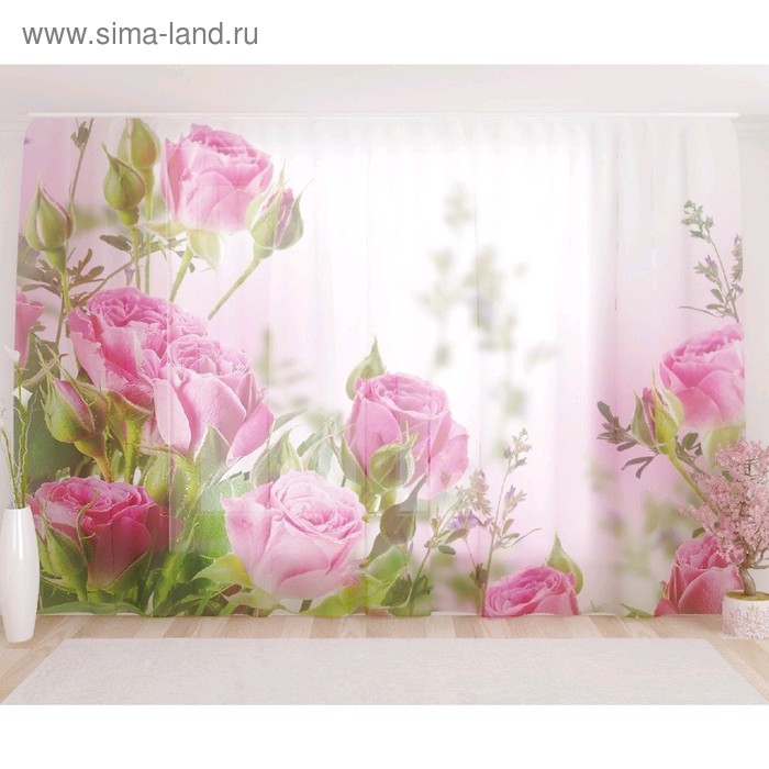 Фототюль «Букет алых роз», размер 290 х 260 см, вуаль
Фототюль «Букет алых роз», размер 290 х 260 см, вуаль