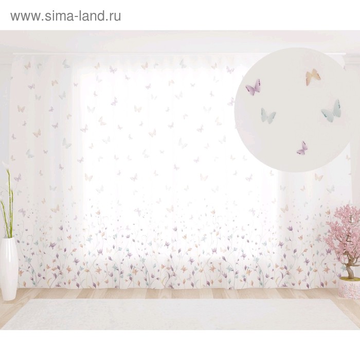 Фототюль «Нелли», размер 290 х 260 см, вуаль
Фототюль «Нелли», размер 290 х 260 см, вуаль