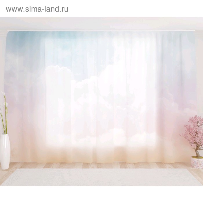 Фототюль «Яркие облака», размер 290 х 260 см, вуаль
Фототюль «Яркие облака», размер 290 х 260 см, вуаль