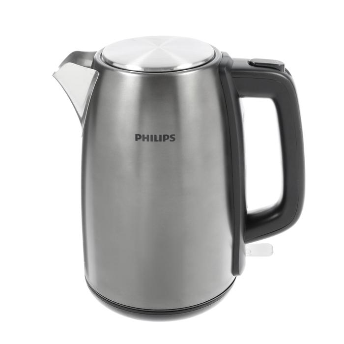 Чайник электрический Philips HD9352/80, металл, 1.7 л, 2200 Вт, цвет титан
Чайник электрический Philips HD9352/80, металл, 1.7 л, 2200 Вт, цвет титан