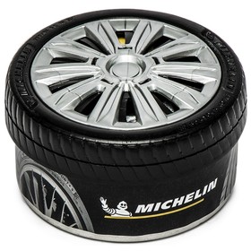 Ароматизатор воздуха MICHELIN, банка в форме шины 48 гр. (30 мл.) "черный оникс" 87817
Ароматизатор воздуха MICHELIN, банка в форме шины 48 гр. (30 мл.) "черный оникс" 87817