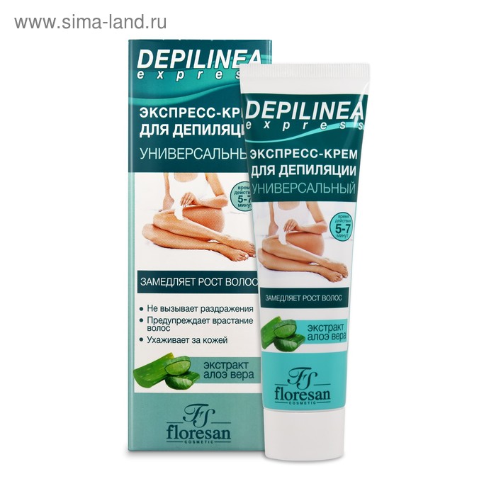 Экспресс-крем для депиляции Floresan Depilinea универсальный, 100 мл
Экспресс-крем для депиляции Floresan Depilinea универсальный, 100 мл