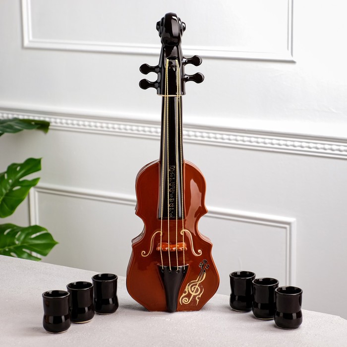 Набор для напитков "Скрипка", 7 предметов, 1.4/0.05 л
Набор для напитков "Скрипка", 7 предметов, 1.4/0.05 л