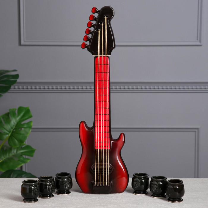 Набор для напитков "Гитара", 7 предметов, 1/0.05 л
Набор для напитков "Гитара", 7 предметов, 1/0.05 л