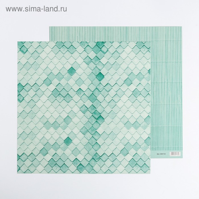 Кардсток "Мятный", 30 × 30 см
Кардсток "Мятный", 30 × 30 см