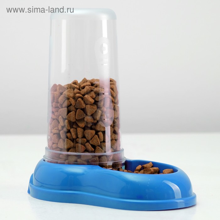 Автопоилка/автокормушка 0,6 л, синяя
Автопоилка/автокормушка 0,6 л, синяя