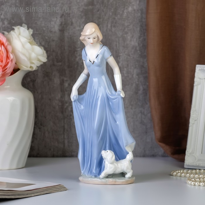 Сувенир керамика "Девушка с игривым щеночком" 29x10x7,5 см
Сувенир керамика "Девушка с игривым щеночком" 29x10x7,5 см