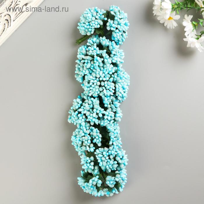 Букетик декоративных цветов 2см, синий
Букетик декоративных цветов 2см, синий