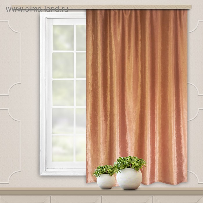 Штора портьерная для кухни Тергалет 135х180 см, кофе с молоком, пэ 100%
Штора портьерная для кухни Тергалет 135х180 см, кофе с молоком, пэ 100%