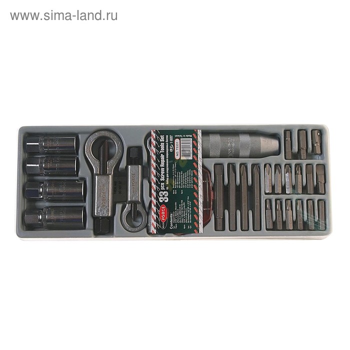 Набор инструментов ROCKFORCE RF-T5331, 33 предмета
Набор инструментов ROCKFORCE RF-T5331, 33 предмета
