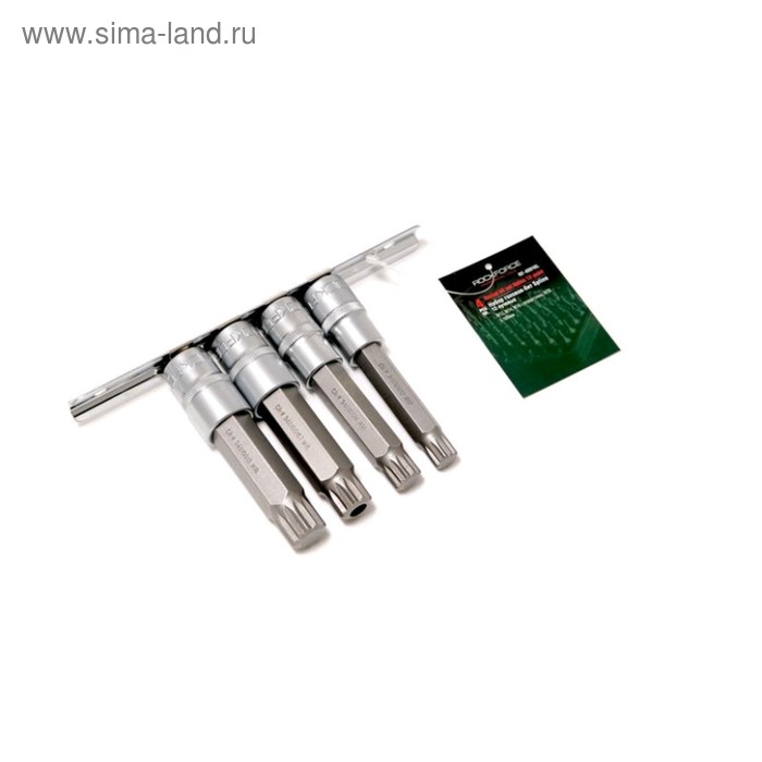Набор головок-бит ROCKFORCE RF-40916L, SPLINE, 12-лучевых, 4 предмета
Набор головок-бит ROCKFORCE RF-40916L, SPLINE, 12-лучевых, 4 предмета