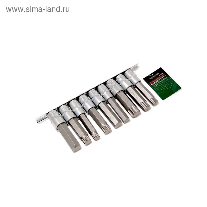 Набор головок-бит ROCKFORCE RF-40919L, разнопрофильных Spline Torx Hex, 9 предметов
Набор головок-бит ROCKFORCE RF-40919L, разнопрофильных Spline Torx Hex, 9 предметов