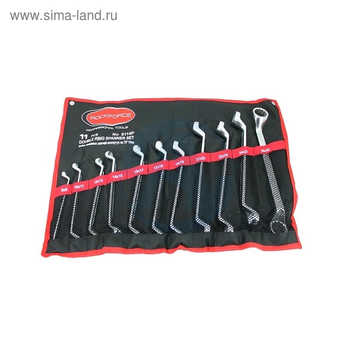 Набор ключей ROCKFORCE RF-5114P, накидных 12-гранных, 11 предметов
Набор ключей ROCKFORCE RF-5114P, накидных 12-гранных, 11 предметов