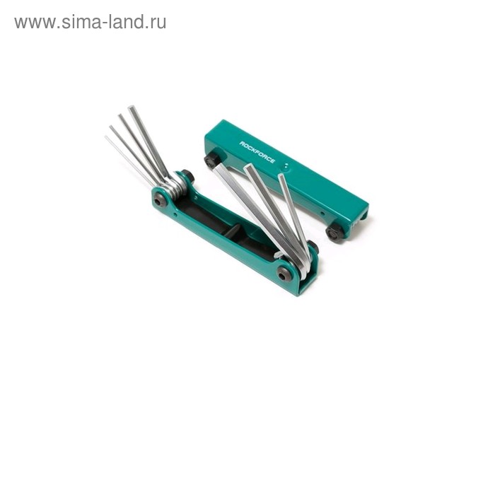Набор ключей ROCKFORCE RF-5072F, 6-гранных, складной, 7 предметов 
Набор ключей ROCKFORCE RF-5072F, 6-гранных, складной, 7 предметов
