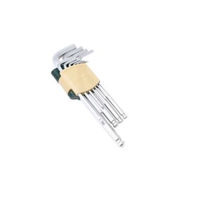 Набор ключей ROCKFORCE RF-5116LB, Г-образных, 6-гранных, длинных с шаром, 11 предметов
Набор ключей ROCKFORCE RF-5116LB, Г-образных, 6-гранных, длинных с шаром, 11 предметов