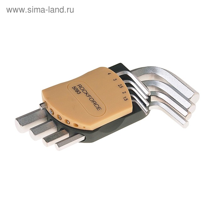 Набор ключей ROCKFORCE RF-5093, шестигранных, 9 предметов
Набор ключей ROCKFORCE RF-5093, шестигранных, 9 предметов