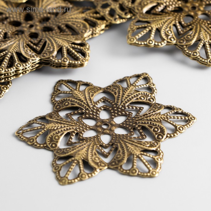 Декоративный элемент "Цветок" d-5,7 см
Декоративный элемент "Цветок" d-5,7 см