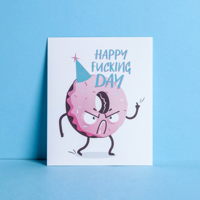 Открытка-инстаграм "Пончик" 8,8 х 10,7 см
Открытка-инстаграм "Пончик" 8,8 х 10,7 см