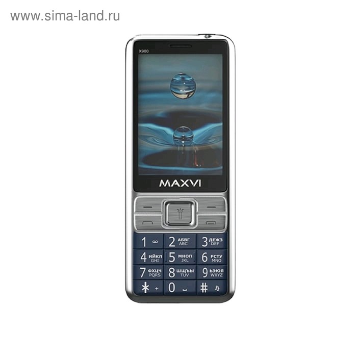 Сотовый телефон MAXVI X900 2,8", 32Мб, microSD, 1,3Мп, 2 sim, синий
Сотовый телефон MAXVI X900 2,8", 32Мб, microSD, 1,3Мп, 2 sim, синий