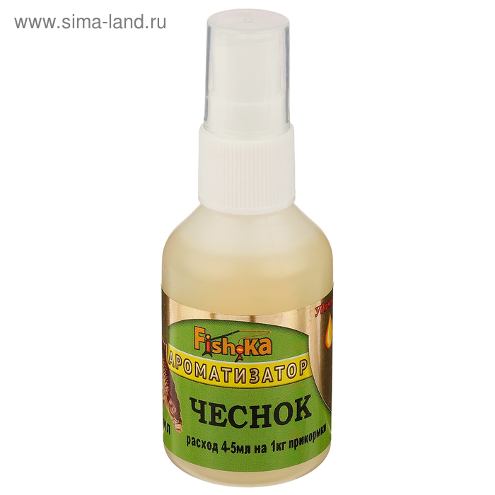Ароматизатор-спрей чеснок, 50 мл
Ароматизатор-спрей чеснок, 50 мл