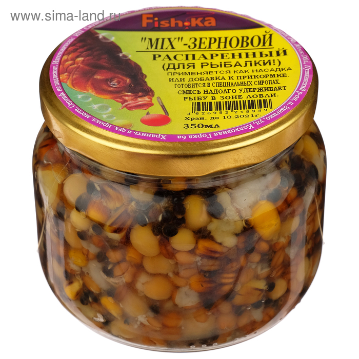 Распаренный микс зерновой, 350 мл
Распаренный микс зерновой, 350 мл