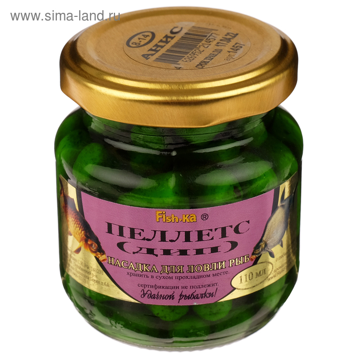 Пеллетс дип Fish-ka анис 8 × 14 мм, 110 мл
Пеллетс дип Fish-ka анис 8 × 14 мм, 110 мл