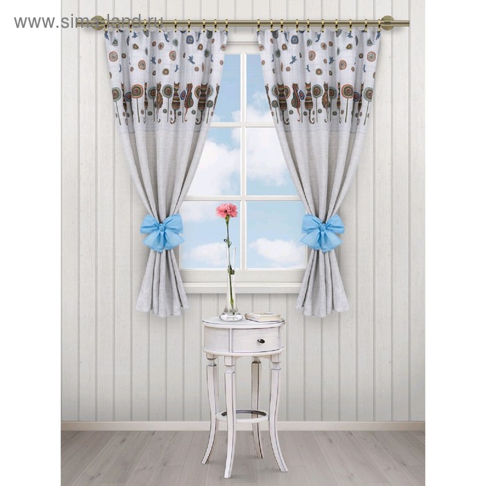 Комплект штор «Бурж», размер 150×180 см-2 шт, подхват-2 шт
Комплект штор «Бурж», размер 150×180 см-2 шт, подхват-2 шт