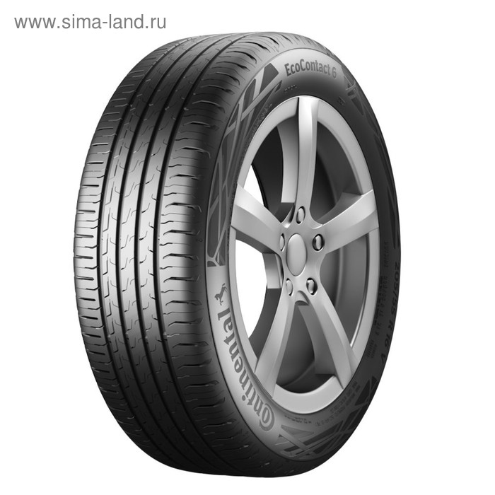 фото Шина летняя continental ecocontact 6 195/55 r16 87t