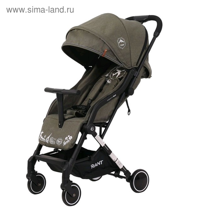 Коляска прогулочная RANT Tour, цвет olive
Коляска прогулочная RANT Tour, цвет olive