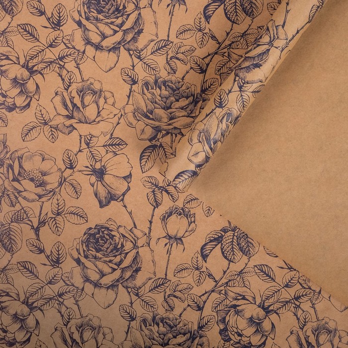 Бумага упаковочная крафтовая "Гжель" 50х70 см
Бумага упаковочная крафтовая "Гжель" 50х70 см