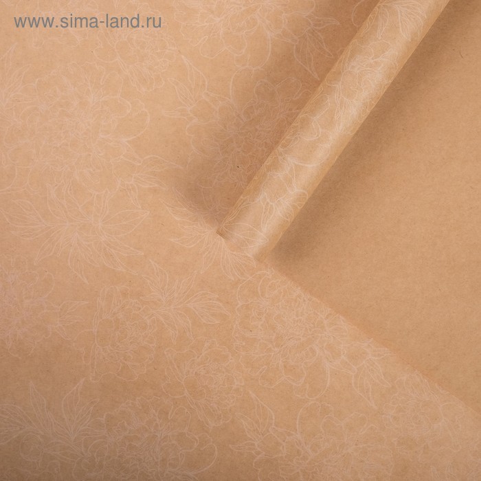 Бумага упаковочная крафтовая "Эко цветы" 50х70 см
Бумага упаковочная крафтовая "Эко цветы" 50х70 см