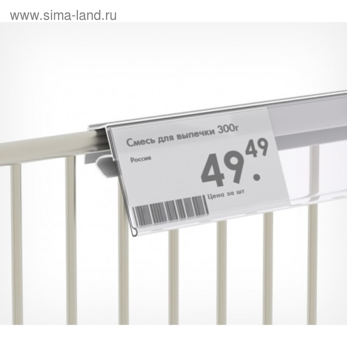 Профиль задний на проволочные корзины и стеклянные полки, L=1250, цвет белый
Профиль задний на проволочные корзины и стеклянные полки, L=1250, цвет белый