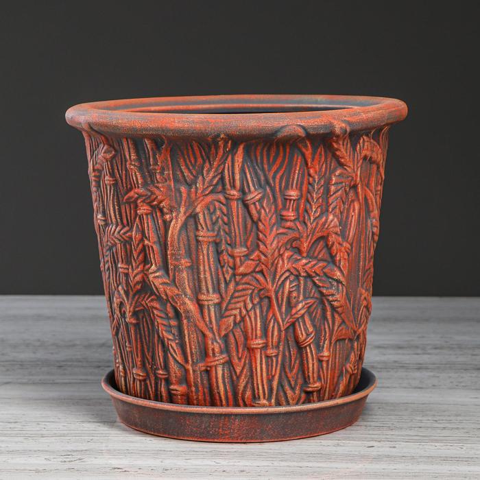 Горшок для цветов "Камыш", терракотовый, керамика, 5 л
Горшок для цветов "Камыш", терракотовый, керамика, 5 л