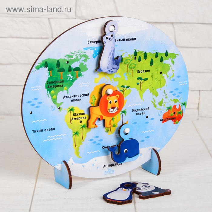 Игрушка с крючками «Животные мира» 
Игрушка с крючками «Животные мира»