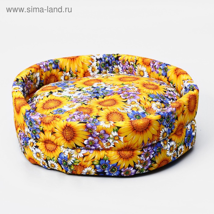 Лежанка круглая LOWCOST СТМ-30, 40 х 40 х 12, поплин, "подсолнух"
Лежанка круглая LOWCOST СТМ-30, 40 х 40 х 12, поплин, "подсолнух"