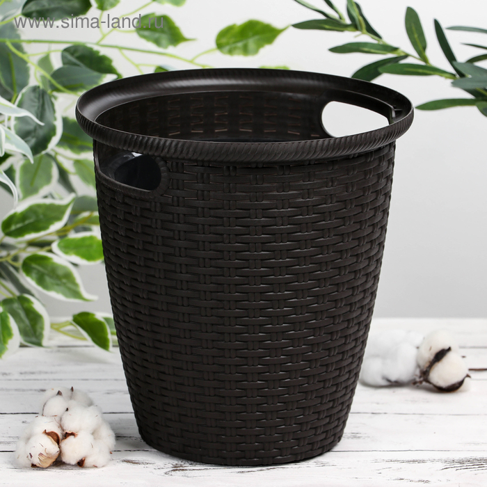 Кашпо для цветов со вставкой Rattan, 10 л (6 л), цвет МИКС
Кашпо для цветов со вставкой Rattan, 10 л (6 л), цвет МИКС