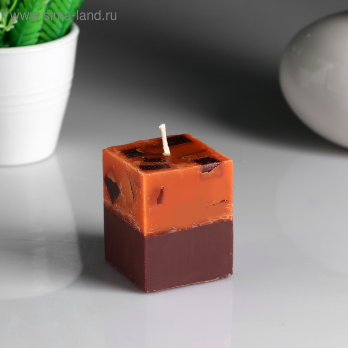 Свеча- куб "Апельсин- кофе" ароматическая, 5×6 см
Свеча- куб "Апельсин- кофе" ароматическая, 5×6 см