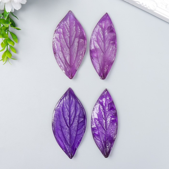 Набор молдов пластик "Листья пиона" 8,5х4,3 см и 8,5х3,5см (2 детали) МИКС
Набор молдов пластик "Листья пиона" 8,5х4,3 см и 8,5х3,5см (2 детали) МИКС