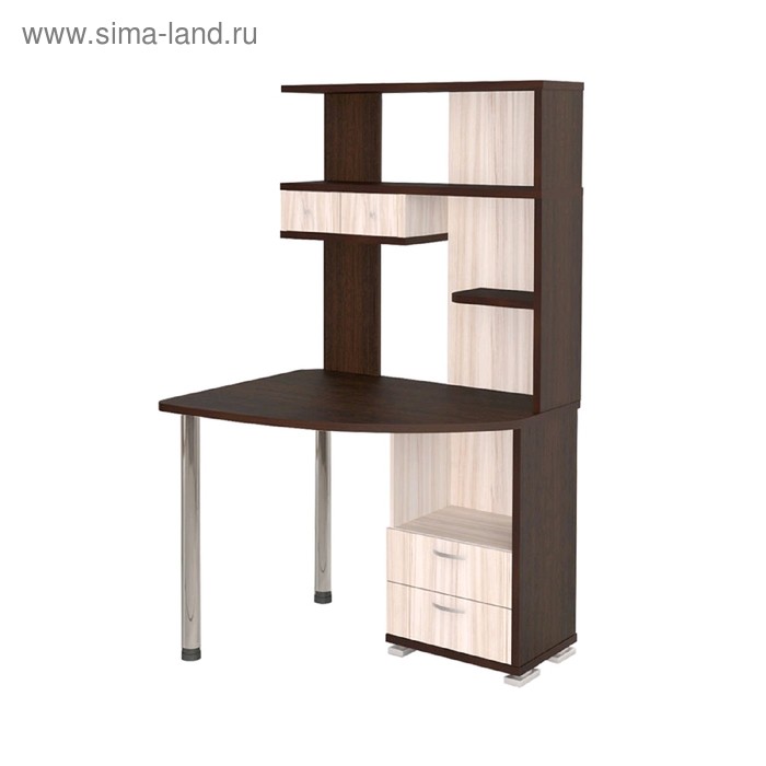 Стол компьютерный «СК 20», 1050 × 850 × 1740 мм, левый, цвет венге / карамель
Стол компьютерный «СК 20», 1050 × 850 × 1740 мм, левый, цвет венге / карамель
