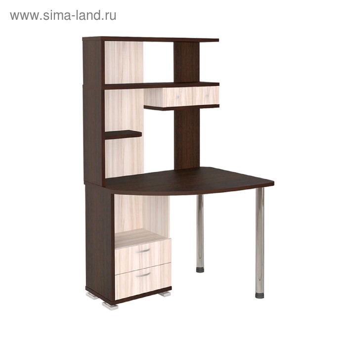 Стол компьютерный «СК 20», 1050 × 850 × 1740 мм, правый, цвет венге / карамель
Стол компьютерный «СК 20», 1050 × 850 × 1740 мм, правый, цвет венге / карамель