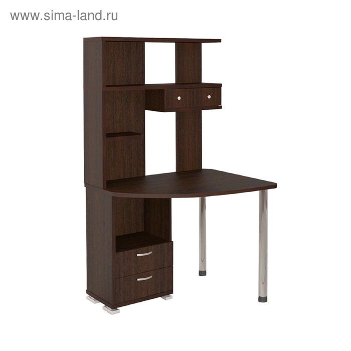 Стол компьютерный «СК 20», 1050 × 850 × 1740 мм, правый, цвет венге 
Стол компьютерный «СК 20», 1050 × 850 × 1740 мм, правый, цвет венге