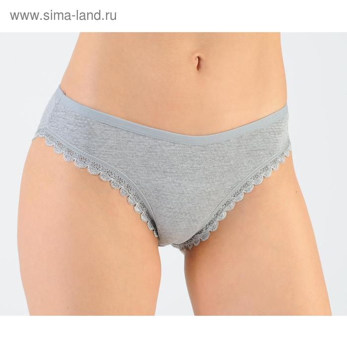 Трусы женские слипы, цвет серый, р-р 50 (XL) 
Трусы женские слипы, цвет серый, р-р 50 (XL)