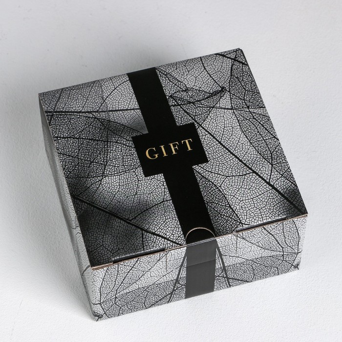 Коробка‒пенал «GIFT», 15 × 15 × 7 см
Коробка‒пенал «GIFT», 15 × 15 × 7 см