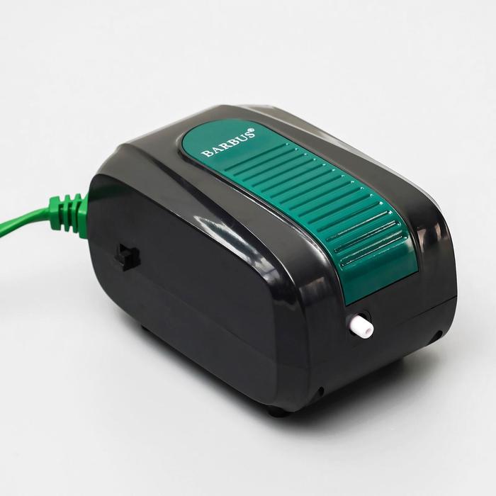 Воздушный компрессор BARBUS AIR 014 С НИЗКИМ УРОВНЕМ ЗВУКА 4л/м 3,5ватт 
Воздушный компрессор BARBUS AIR 014 С НИЗКИМ УРОВНЕМ ЗВУКА 4л/м 3,5ватт