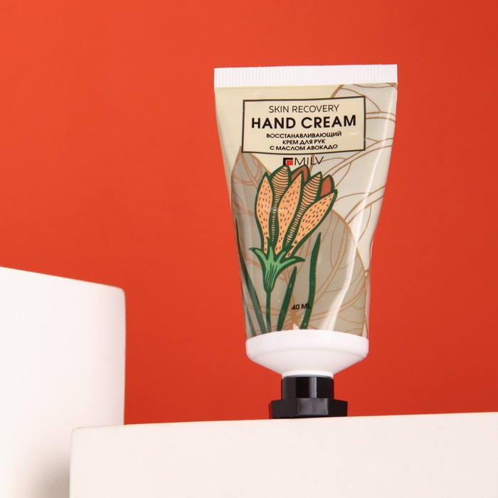 Восстанавливающий крем для рук Milv «Восточные ягоды» с маслом авокадо, 40 мл.
Восстанавливающий крем для рук Milv «Восточные ягоды» с маслом авокадо, 40 мл.