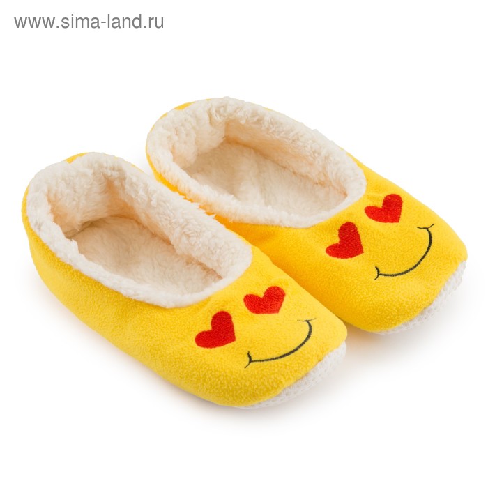 Тапочки женские цвет жёлтый/сердечки, размер 37
Тапочки женские цвет жёлтый/сердечки, размер 37