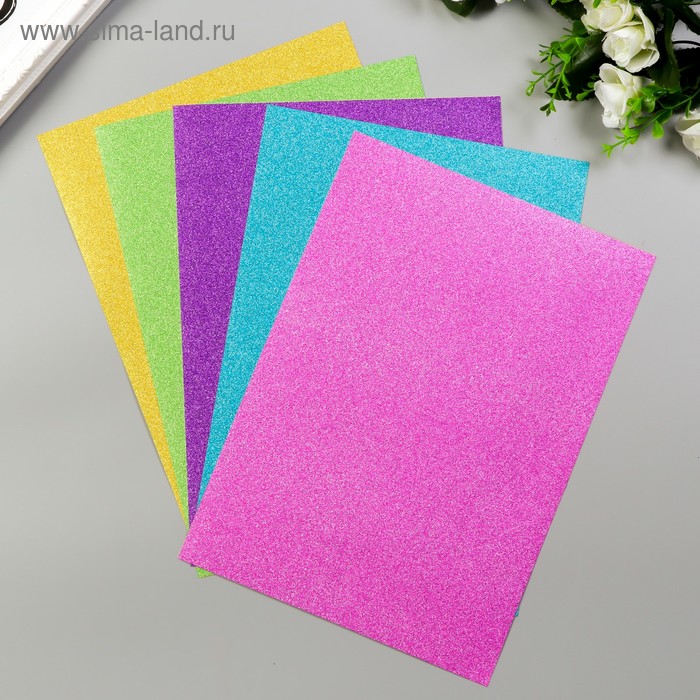 Фольга цветная самоклеящаяся А4, 5 листов, 5 цветов "Цвет", 200 г/м2
Фольга цветная самоклеящаяся А4, 5 листов, 5 цветов "Цвет", 200 г/м2