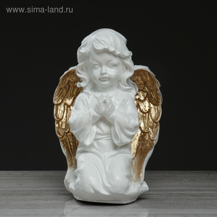 Статуэтка "Ангел Молящийся", бело-золотая, 33 см
Статуэтка "Ангел Молящийся", бело-золотая, 33 см