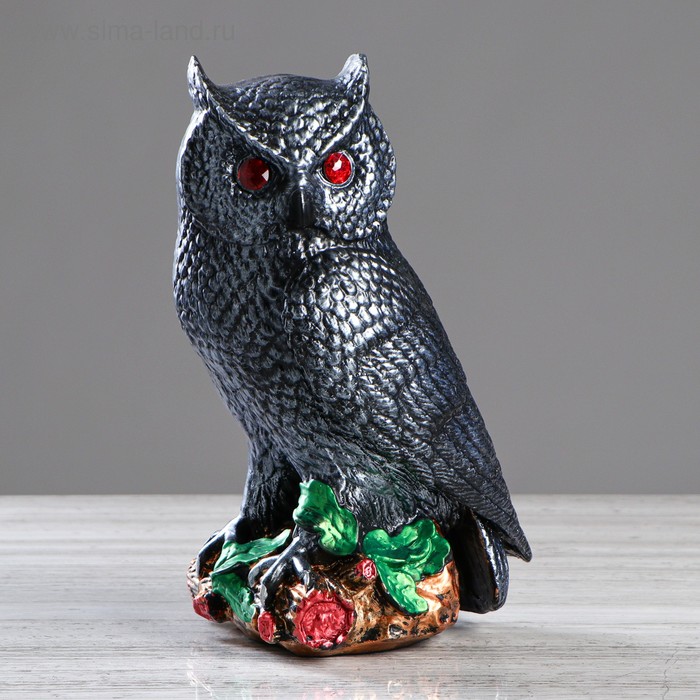 Статуэтка "Сова на бревне", графит, цветная, 30 см
Статуэтка "Сова на бревне", графит, цветная, 30 см